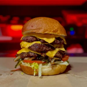 Burger Triple Ternera (Sola)